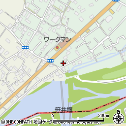 埼玉県狭山市笹井1丁目35-2周辺の地図