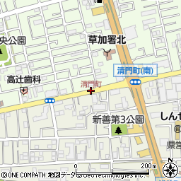 清門町周辺の地図