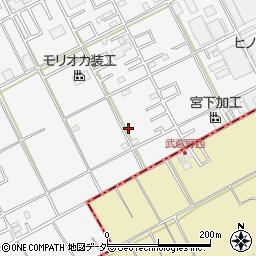埼玉県川越市下赤坂636周辺の地図