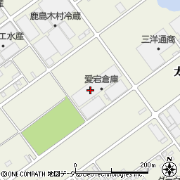 愛宕倉庫株式会社鹿島第二営業所周辺の地図