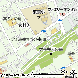 埼玉県ふじみ野市大井2丁目12周辺の地図