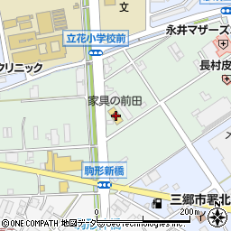 埼玉県三郷市上彦名594周辺の地図