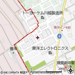 埼玉県川越市下赤坂1790周辺の地図