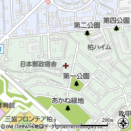 千葉県柏市あかね町8-28周辺の地図