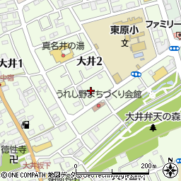 埼玉県ふじみ野市大井2丁目17-21周辺の地図