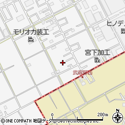 埼玉県川越市下赤坂636-23周辺の地図