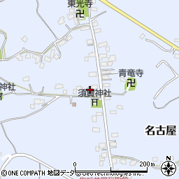 千葉県成田市名古屋576周辺の地図