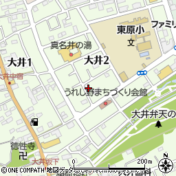 埼玉県ふじみ野市大井2丁目17-2周辺の地図