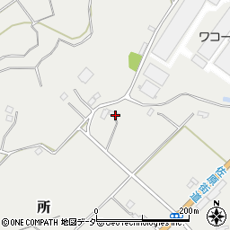 千葉県成田市所879周辺の地図
