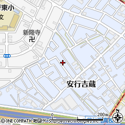 埼玉県川口市安行吉蔵303-17周辺の地図