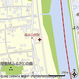 埼玉県八潮市八條3986-1周辺の地図