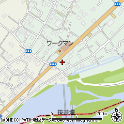 埼玉県狭山市笹井1丁目35-10周辺の地図