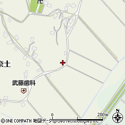 千葉県成田市奈土600周辺の地図