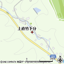 埼玉県飯能市上直竹下分631周辺の地図