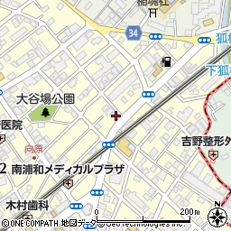 埼玉県さいたま市南区南浦和2丁目14-8周辺の地図