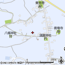 千葉県成田市名古屋571周辺の地図