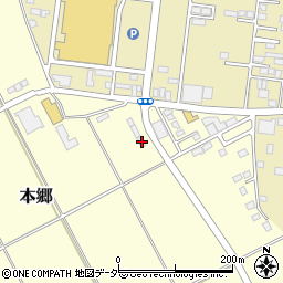 千葉県香取市本郷416周辺の地図