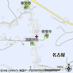 千葉県成田市名古屋587周辺の地図