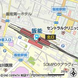 吉野家 飯能駅前店周辺の地図