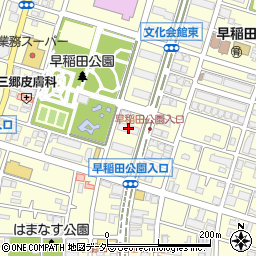 ＵＲ都市機構三郷早稲田団地４－１－３周辺の地図