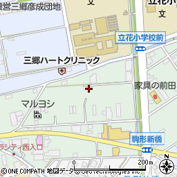 埼玉県三郷市上彦名484周辺の地図
