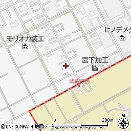 埼玉県川越市下赤坂635周辺の地図