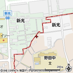 埼玉県入間市野田1699周辺の地図