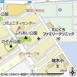 埼玉県三郷市さつき平1丁目周辺の地図