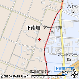 埼玉県富士見市下南畑5197周辺の地図