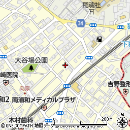 埼玉県さいたま市南区南浦和2丁目14-5周辺の地図