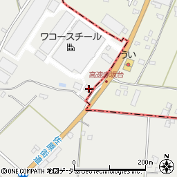 千葉県成田市所1072-2周辺の地図