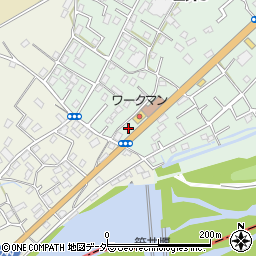 ワークマン狭山笹井店駐車場周辺の地図