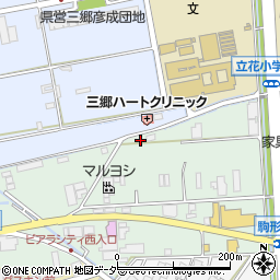 埼玉県三郷市上彦名467周辺の地図