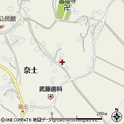 千葉県成田市奈土618周辺の地図