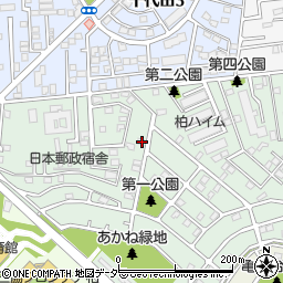 千葉県柏市あかね町14-10周辺の地図