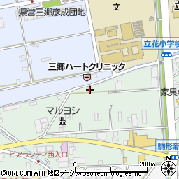 埼玉県三郷市上彦名468周辺の地図