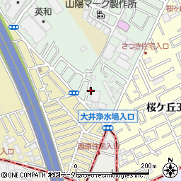 埼玉県ふじみ野市亀久保1144周辺の地図