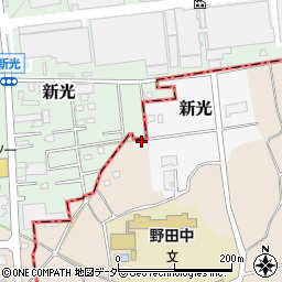 埼玉県入間市新光114周辺の地図