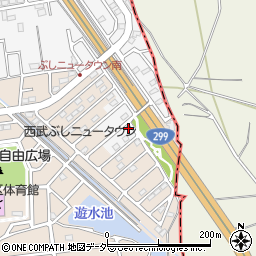 埼玉県入間市新光306-346周辺の地図
