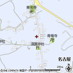 千葉県成田市名古屋594周辺の地図