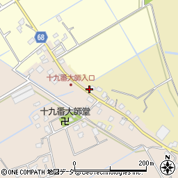 千葉県印旛郡栄町請方146周辺の地図