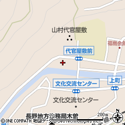 木曽郷土館周辺の地図