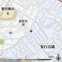埼玉県川口市安行吉蔵303-4周辺の地図