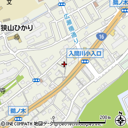 埼玉県狭山市鵜ノ木9-11周辺の地図
