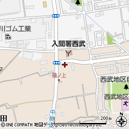 埼玉県入間市野田2180周辺の地図