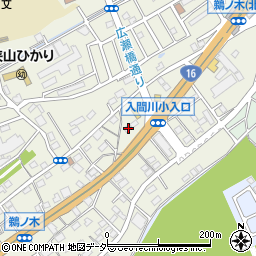 埼玉県狭山市鵜ノ木2-24周辺の地図