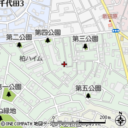 千葉県柏市あかね町7-33周辺の地図