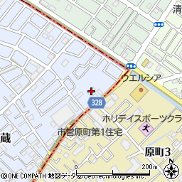 埼玉県川口市安行吉蔵13周辺の地図