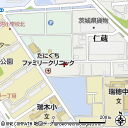 埼玉県三郷市仁蔵520周辺の地図