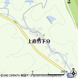 埼玉県飯能市上直竹下分633周辺の地図